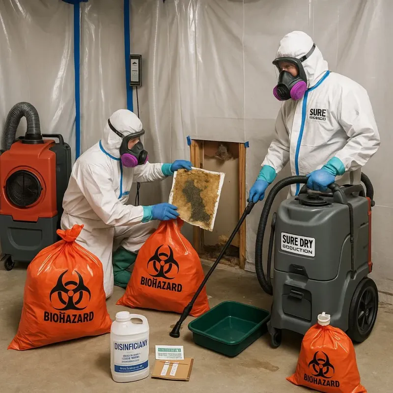 Contaminated Water Handling Protocols process in Hampton Falls, NH