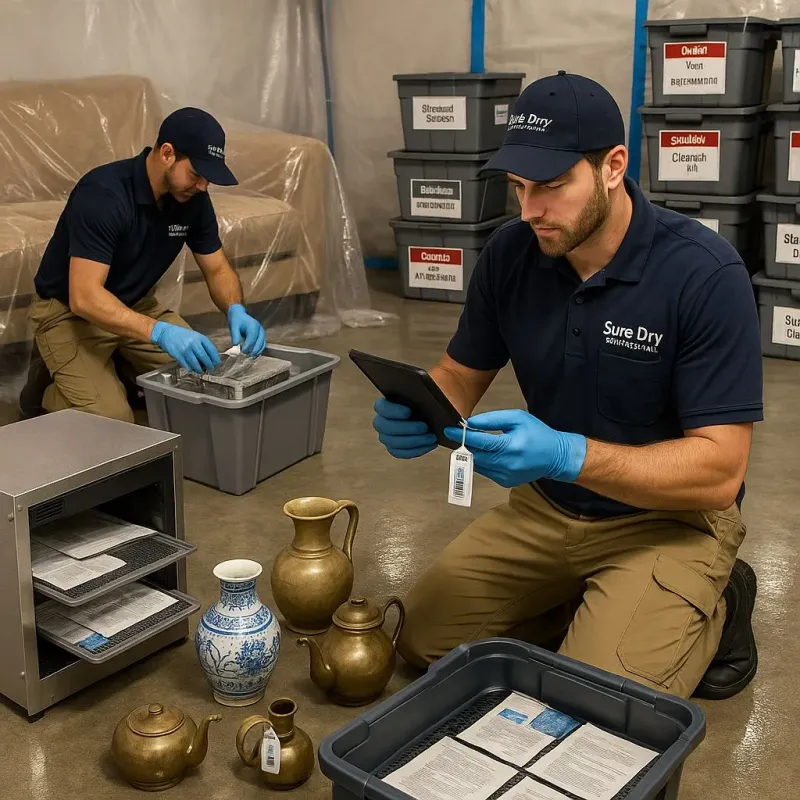Content Protection and Restoration process in Hampton Falls, NH