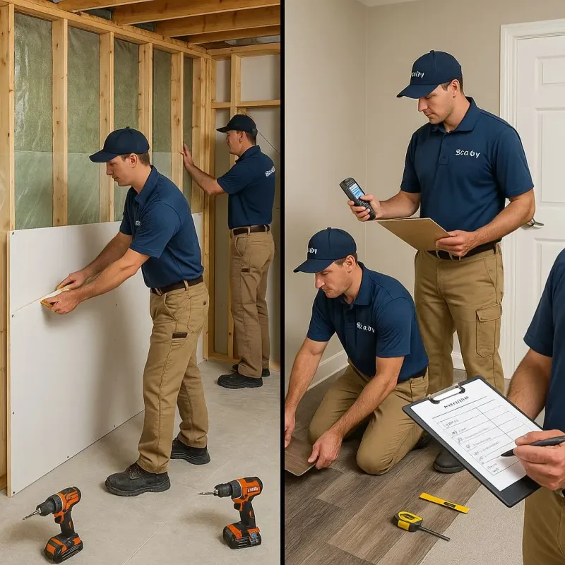 Repairs and Reconstruction process in Hampton Falls, NH